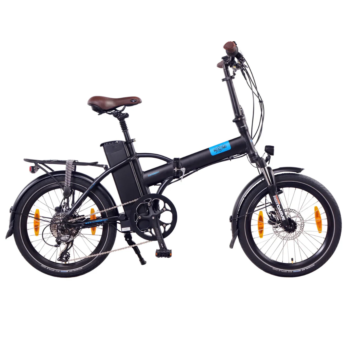 NCM London Plus Folding Electric Bike - Image 2