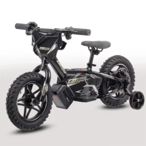 GoBike 12 Inch Ebike for Kids With Traning wheels – Perfect First Ride for Ages 2–5